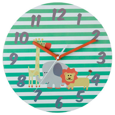 Kids Safari Wall Clock
