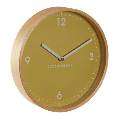 Vitus Small Yellow Wall Clock