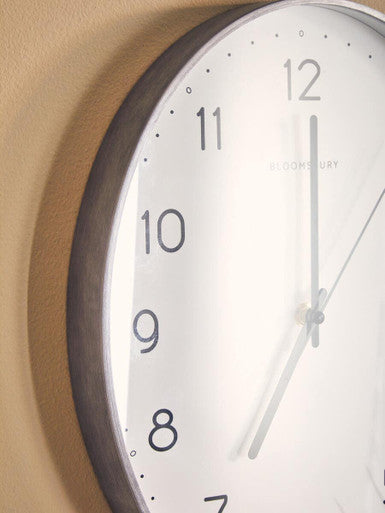 Elko Oval Wall Clock With Silver Finish - image 4