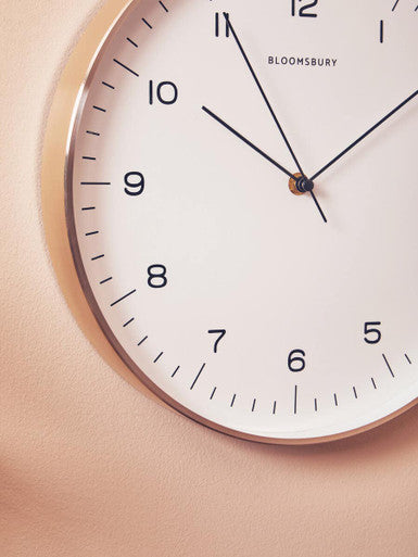 Elko Round Copper Finish Wall Clock - image 5