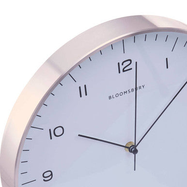 Elko Round Copper Finish Wall Clock - image 6