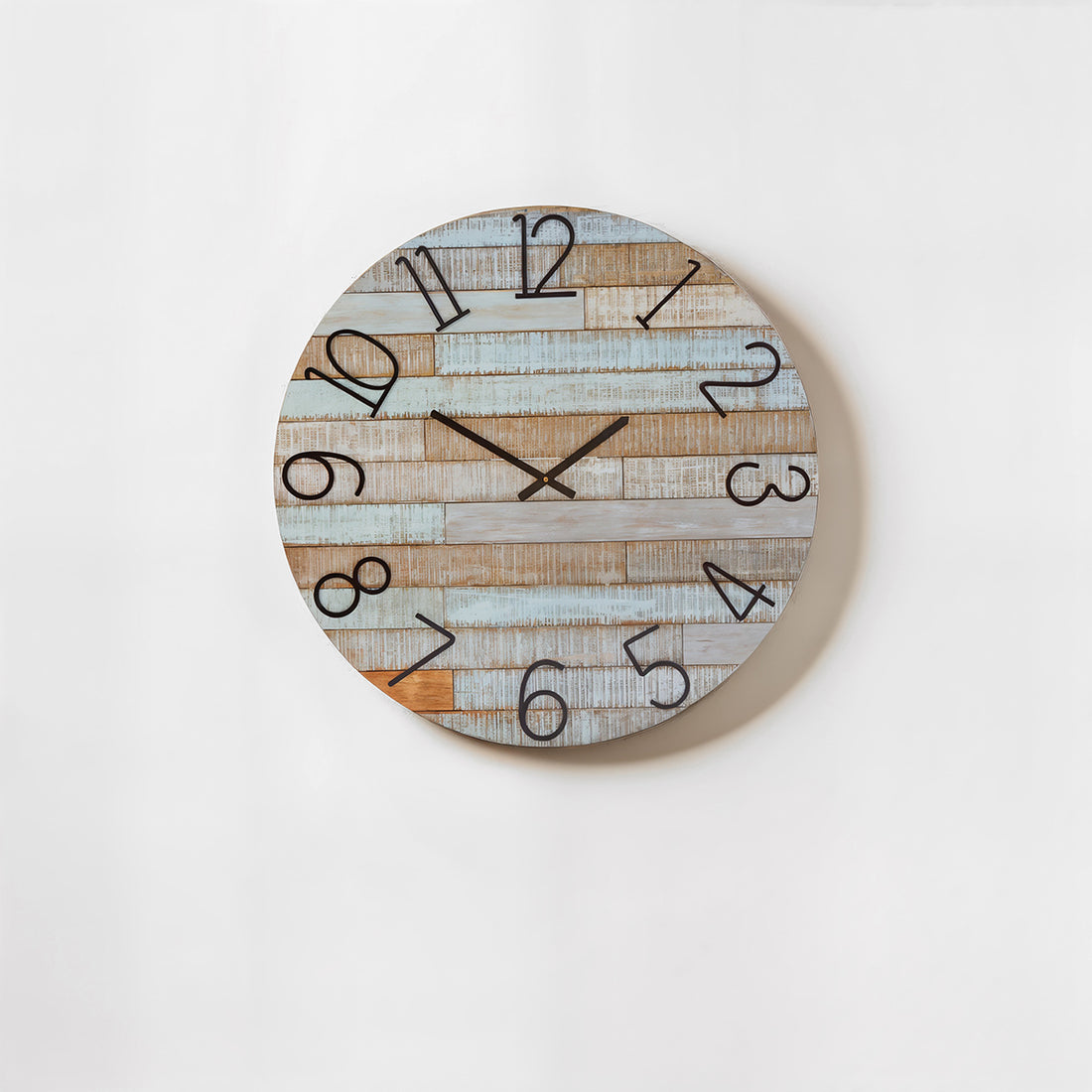 Castlewood Fir Wood Clock