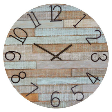 Castlewood Fir Wood Clock