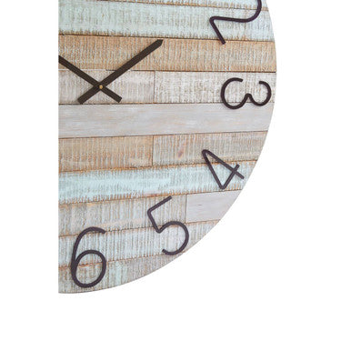 Castlewood Fir Wood Clock
