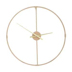 Beauly Metal Wall Clock With Gold Finish