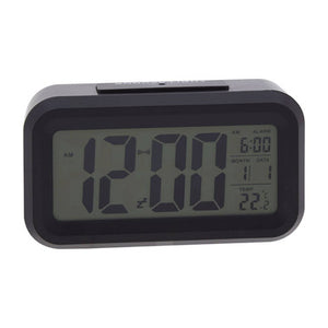 Camran Black Lcd Digital Clock
