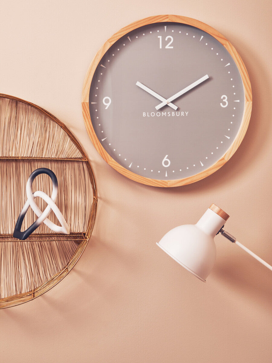 Vitus Grey Wall Clock