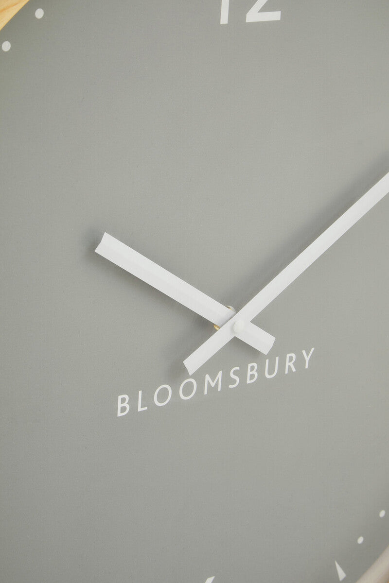 Vitus 50cm Dia Grey Wall Clock