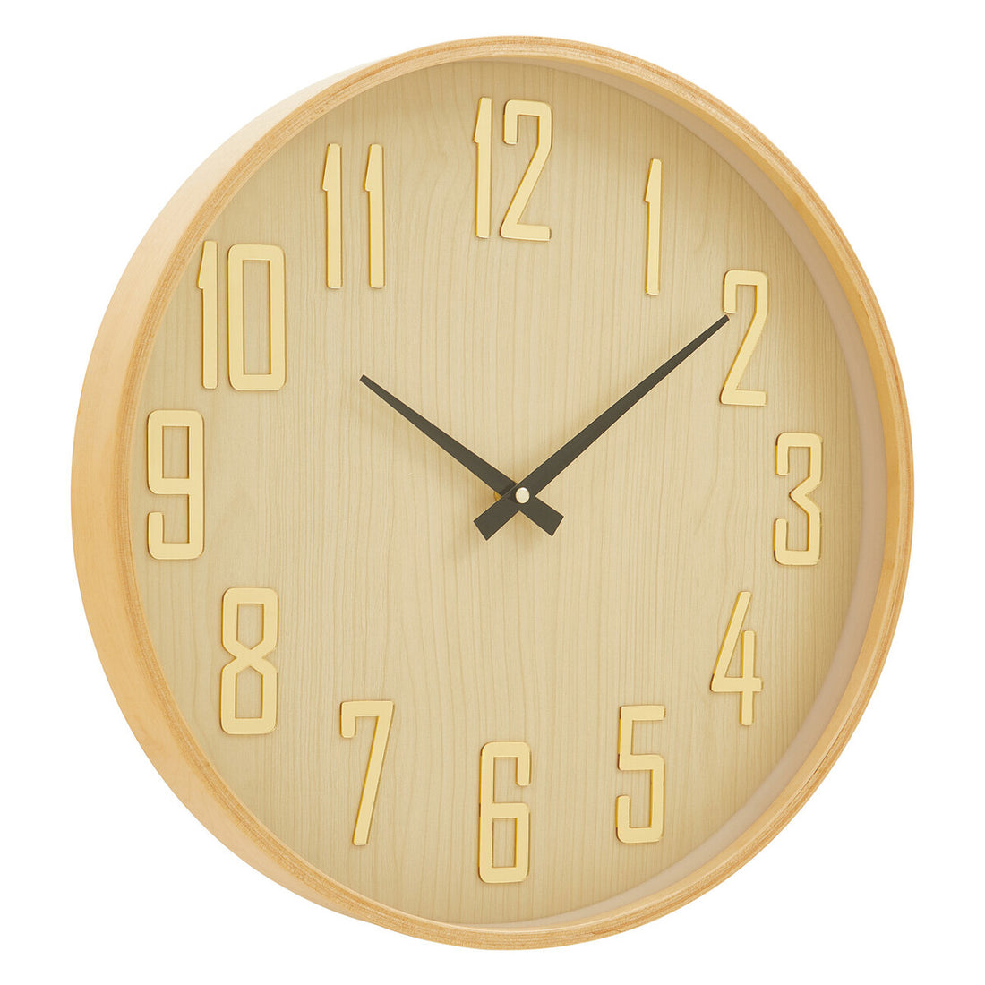 Vitus 40cm Dia Natural Wall Clock