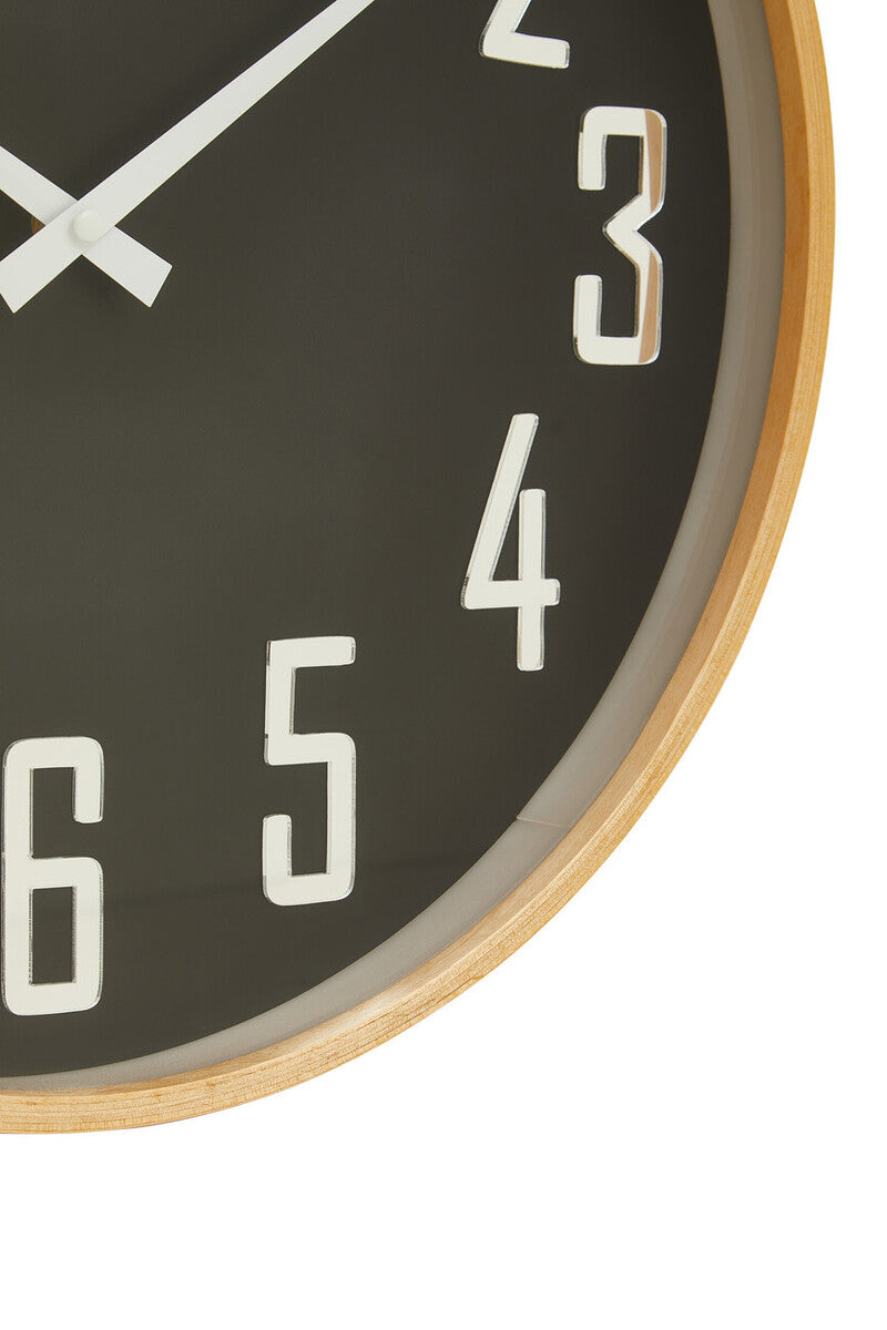 Vitus Black Wall Clock