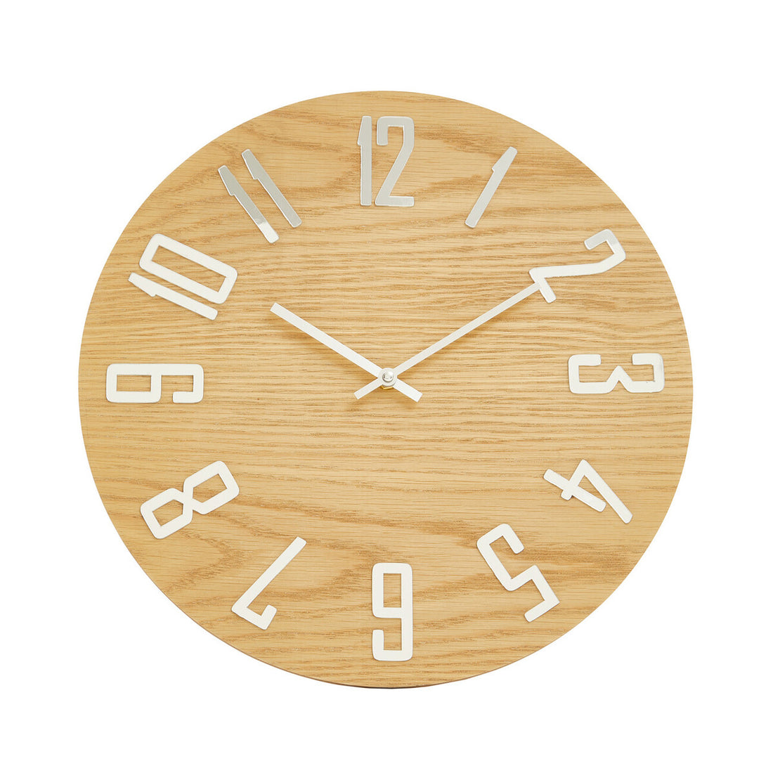 Vitus Natural Wood Effect Wall Clock