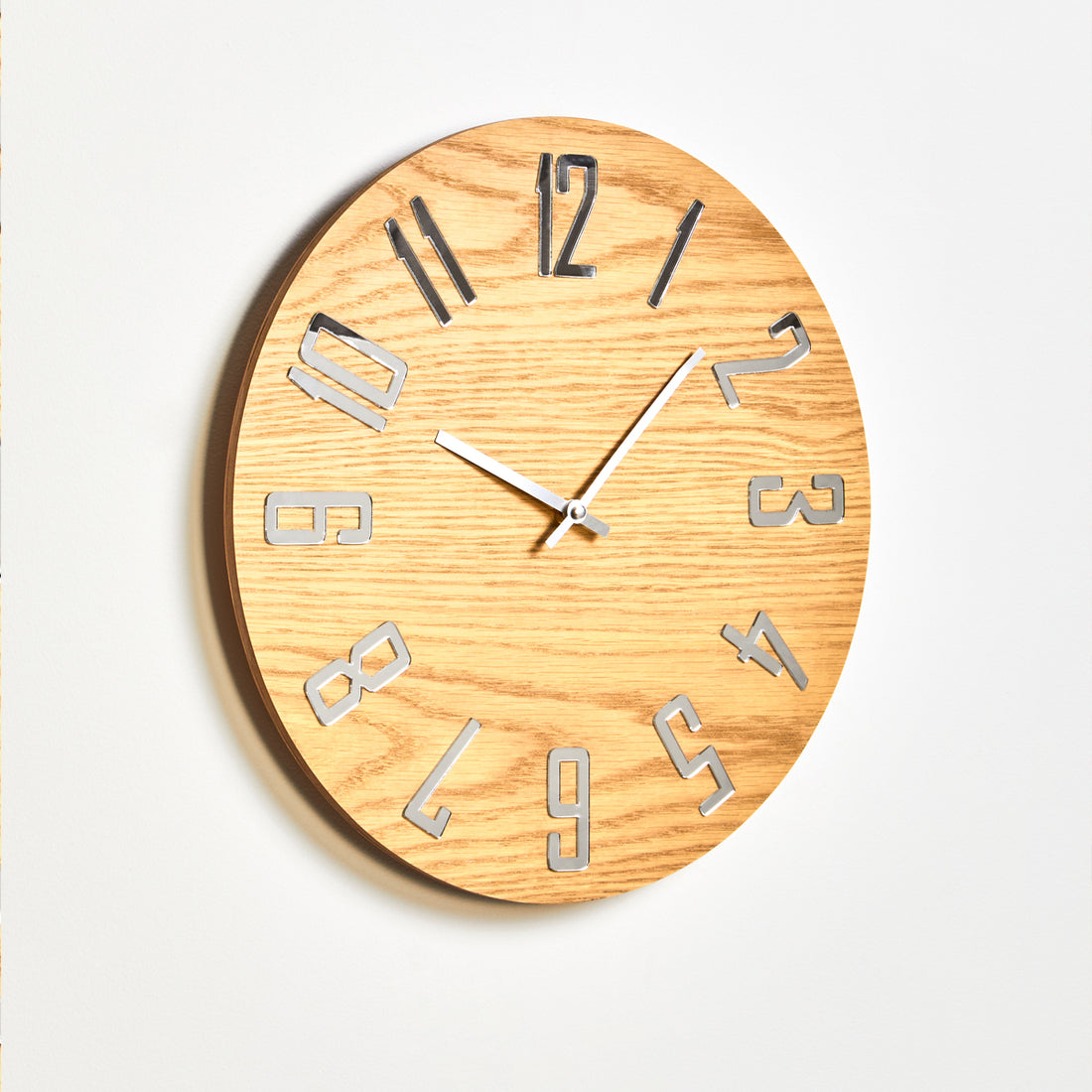 Vitus Natural Wood Effect Wall Clock