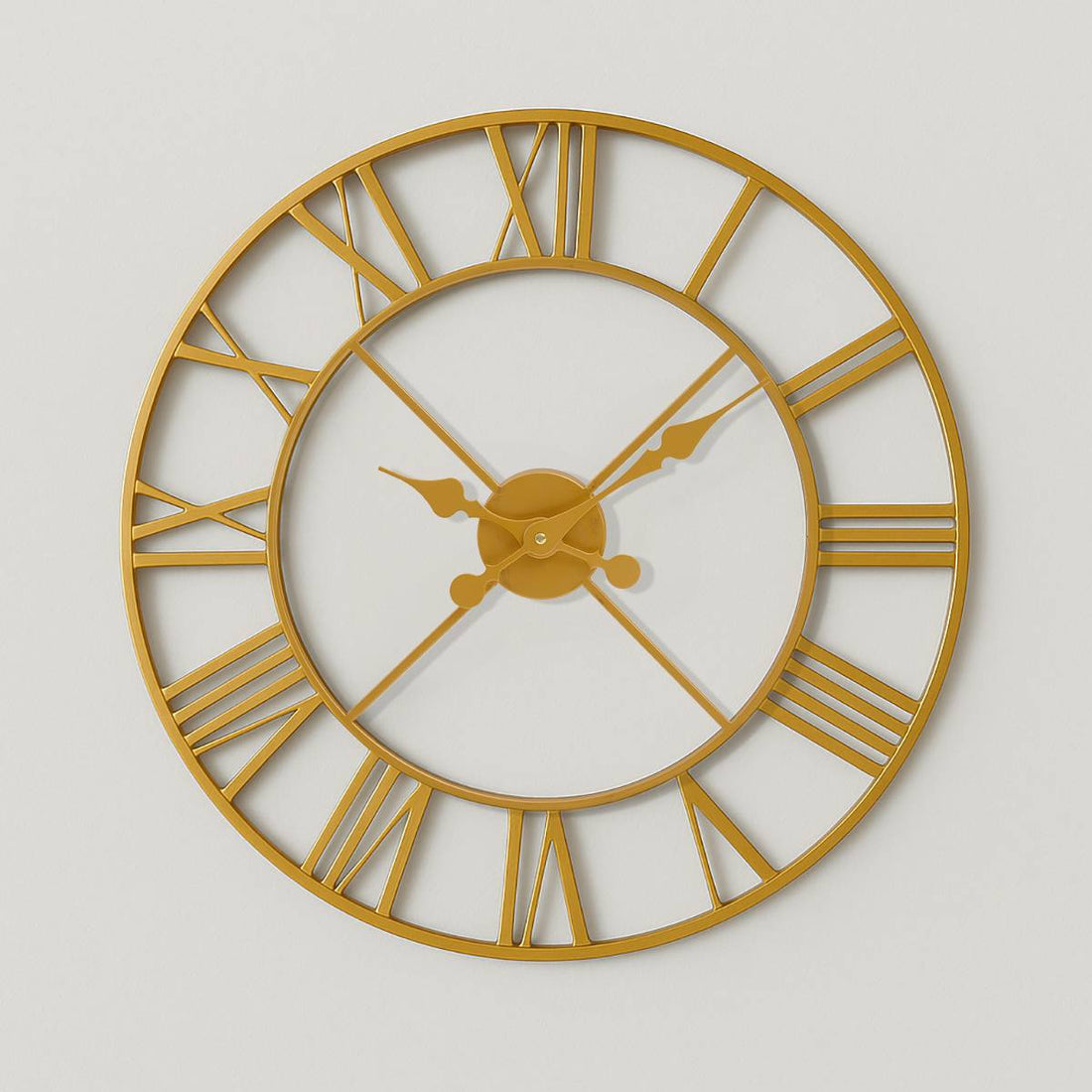 Vitus Gold Finish Wall Clock