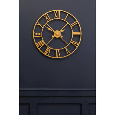 Vitus Gold Finish Wall Clock