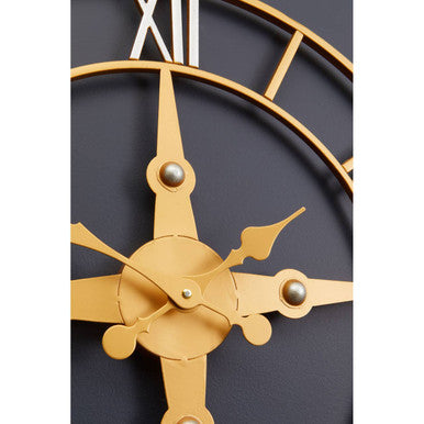 Vitus Gold And Silver Wall Clock