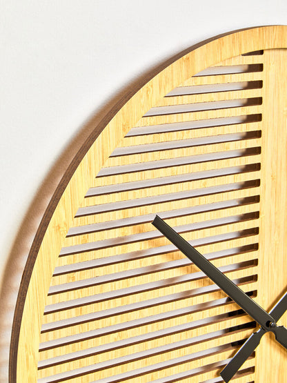 Vitus Large Wooden Wall Clock