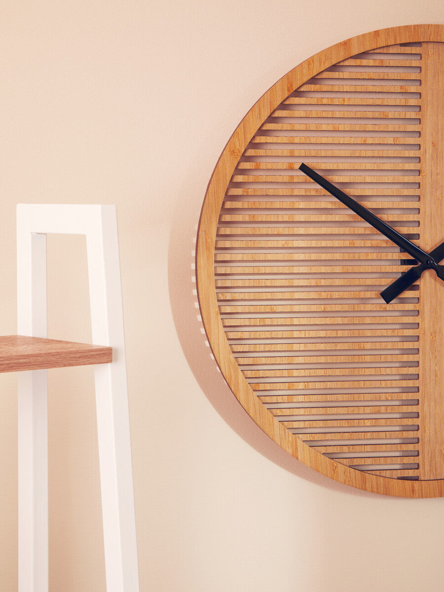 Vitus Large Wooden Wall Clock