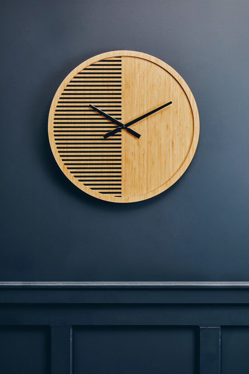 Vitus Large Wooden Wall Clock