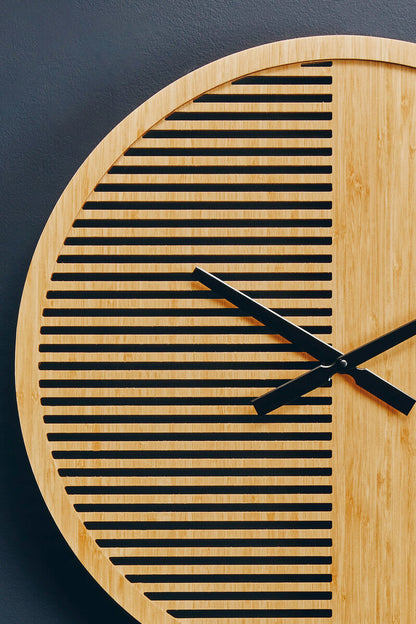 Vitus Large Wooden Wall Clock