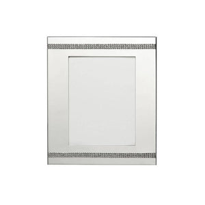 Silver Plate Steel 4 X 6 Photo Frame | Opulence