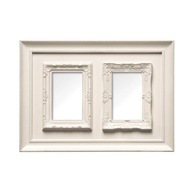 Maren Cream Meta 2 Photo Frame - image 1