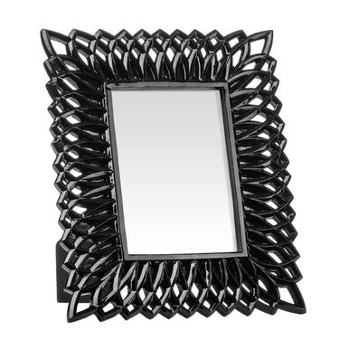 Maren Swirl Black High Gloss 5 X 7 Photo Frame - image 2