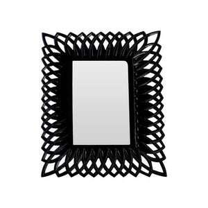 Swirl Black High Gloss 5 X 7 Photo Frame | Maren