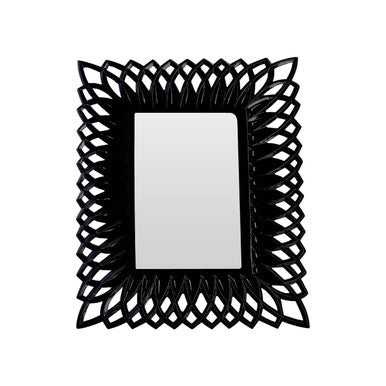 Maren Swirl Black High Gloss 5 X 7 Photo Frame - image 1