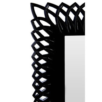 Maren Swirl Black High Gloss 5 X 7 Photo Frame - image 4