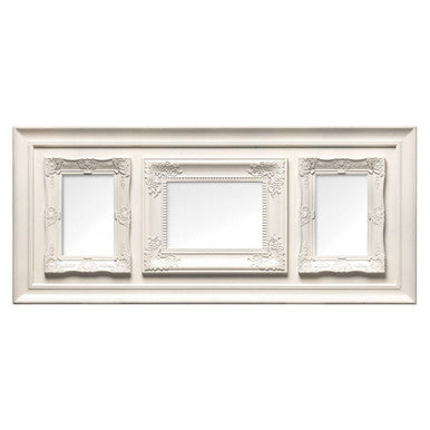 Maren Vintage Style Cream 3 Photo Frame - image 1