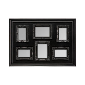 Black Contemporary 6 Photo Frame | Maren