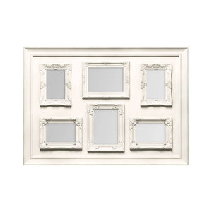 Cream Contemporary 6 Photo Frame | Maren