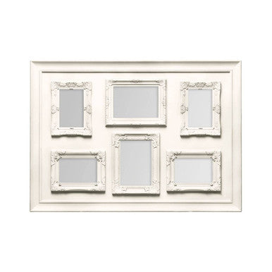 Maren Cream Contemporary 6 Photo Frame - image 1