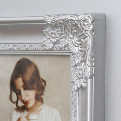 Maren Vintage Style Silver 4 Photo Frame