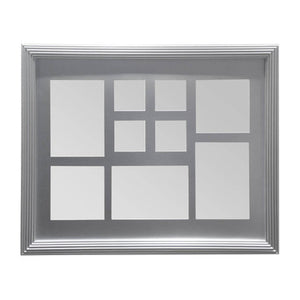 Silver 9 Photo Multi Photo Frame | Maren