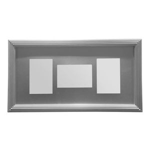 Silver 3 Photo Multi Photo Frame | Maren