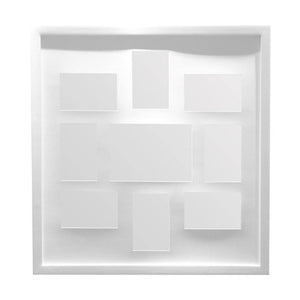 White 9 Multi Photo Frame | Maren