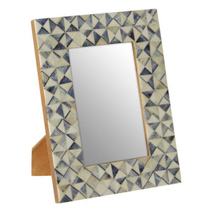 Bowerbird 4 X 6 Blue Ivory Diamond Frame