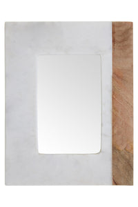 Sena Marble And Mango Wood Small Photo Frame