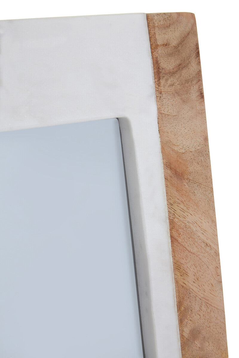 Sena Marble And Mango Wood Small Photo Frame