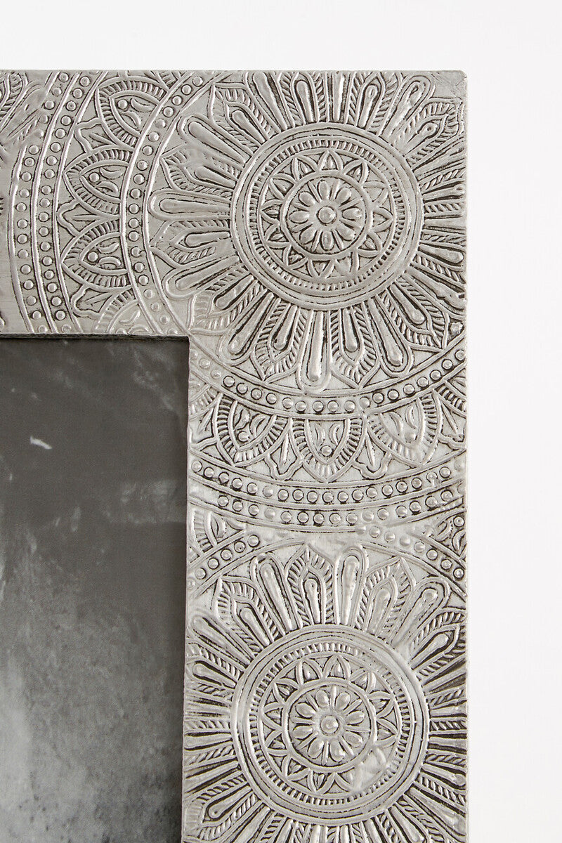 Bowerbird 4x6 Silver Etched Photo Frame