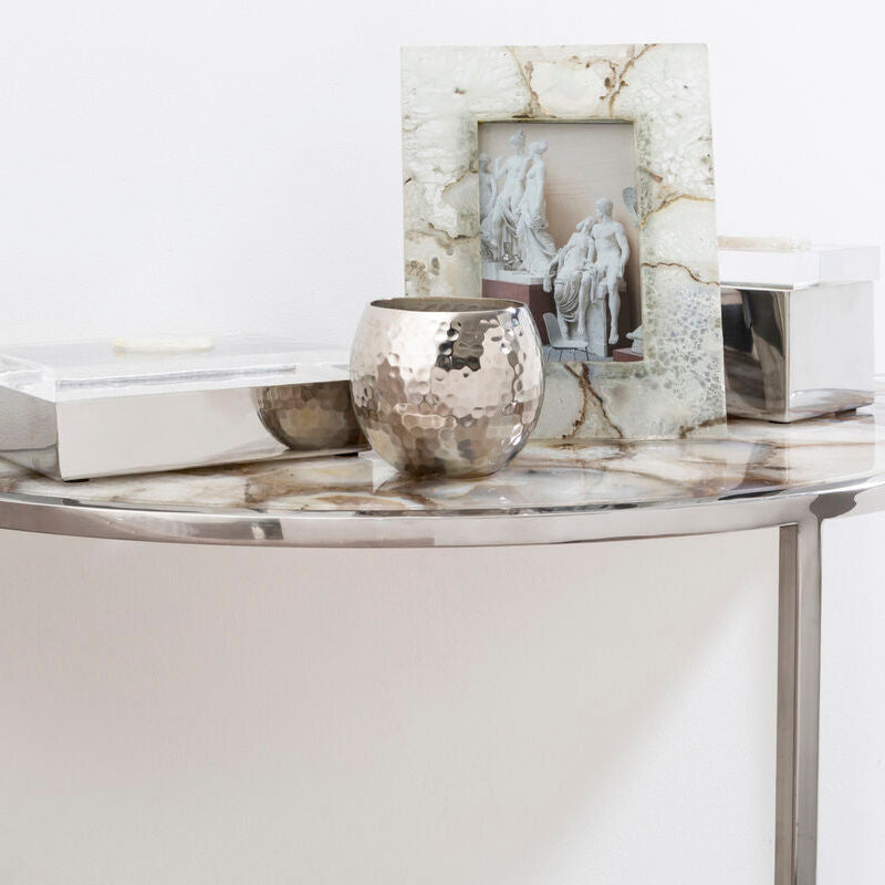 Bowerbird White Agate 4 X 6 Photo Frame