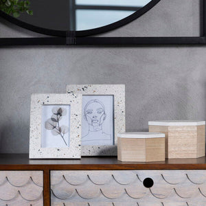 Mimo Large Terrazzo 5In X 7In Photo Frame