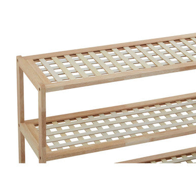 Arla  Natural Wood 3 Tier Shoe Rack