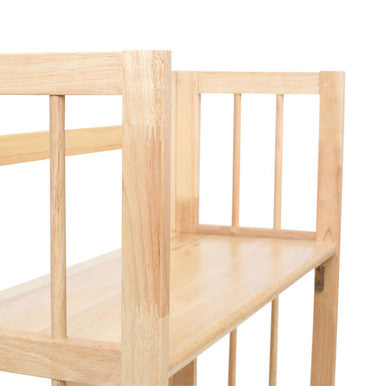 Heva Three Tier Tropical Hevea Wood Fold