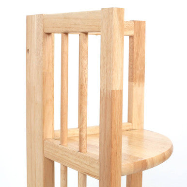 Heva 3 Tier Natural Box Frame Corner Unit