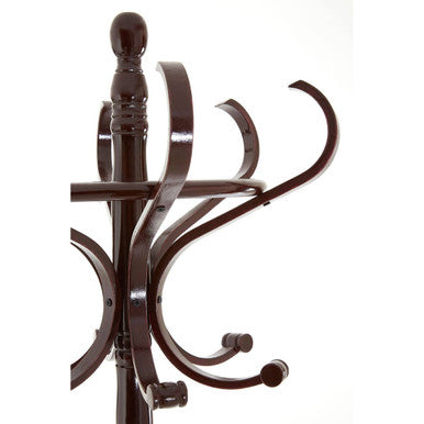 Kennedy Mahogany Finish Coat Stand