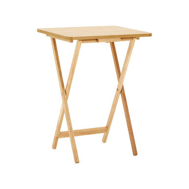 Hava Rubberwood Folding Multi-Use Table for Dining or Work
