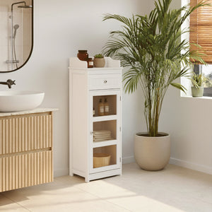 Glass Door Floor Standing Cabinet | Portland