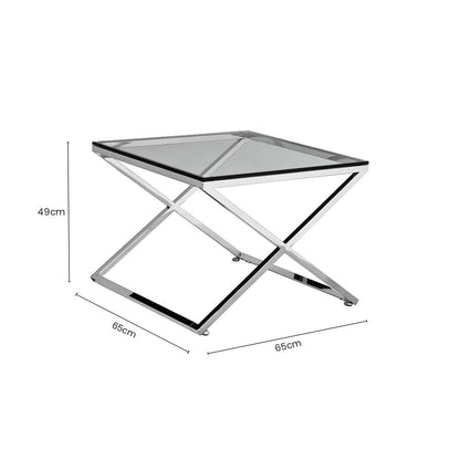 Montril Criss Cross Frame Coffee Table - image 2